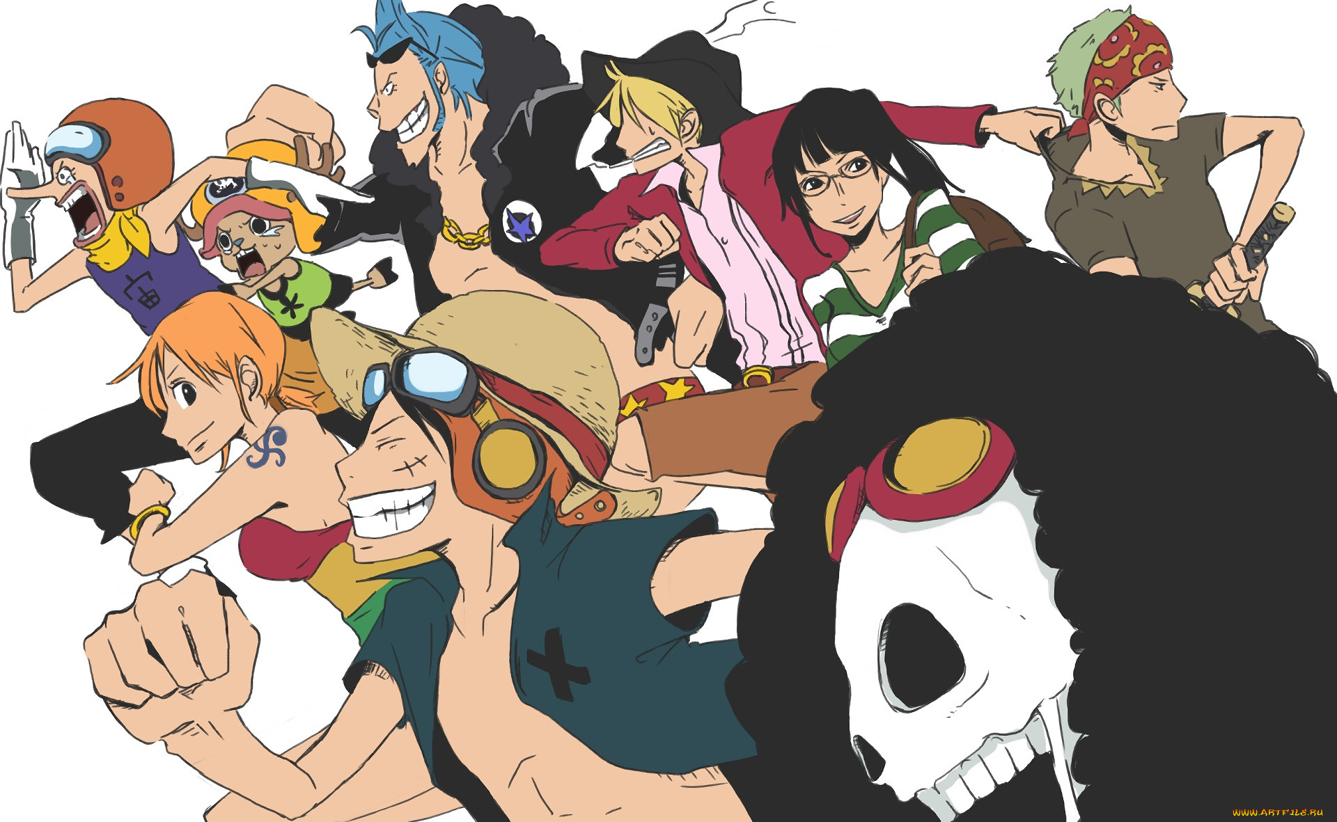 , one piece, 